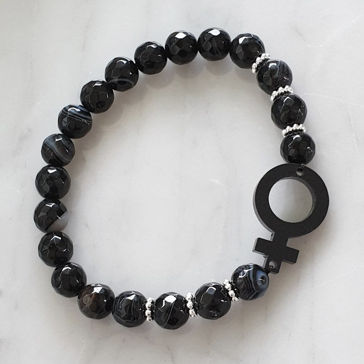 Madagascaragat med svart plexisymbol