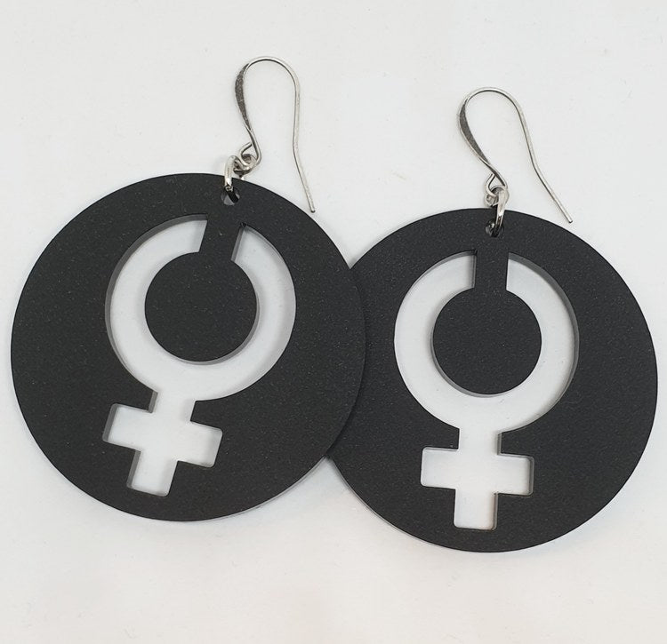 Plexiplatta - Mattsvart