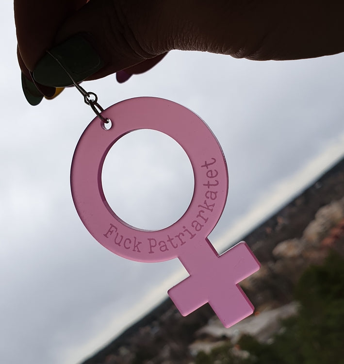 Graverad matt Rosa Venus