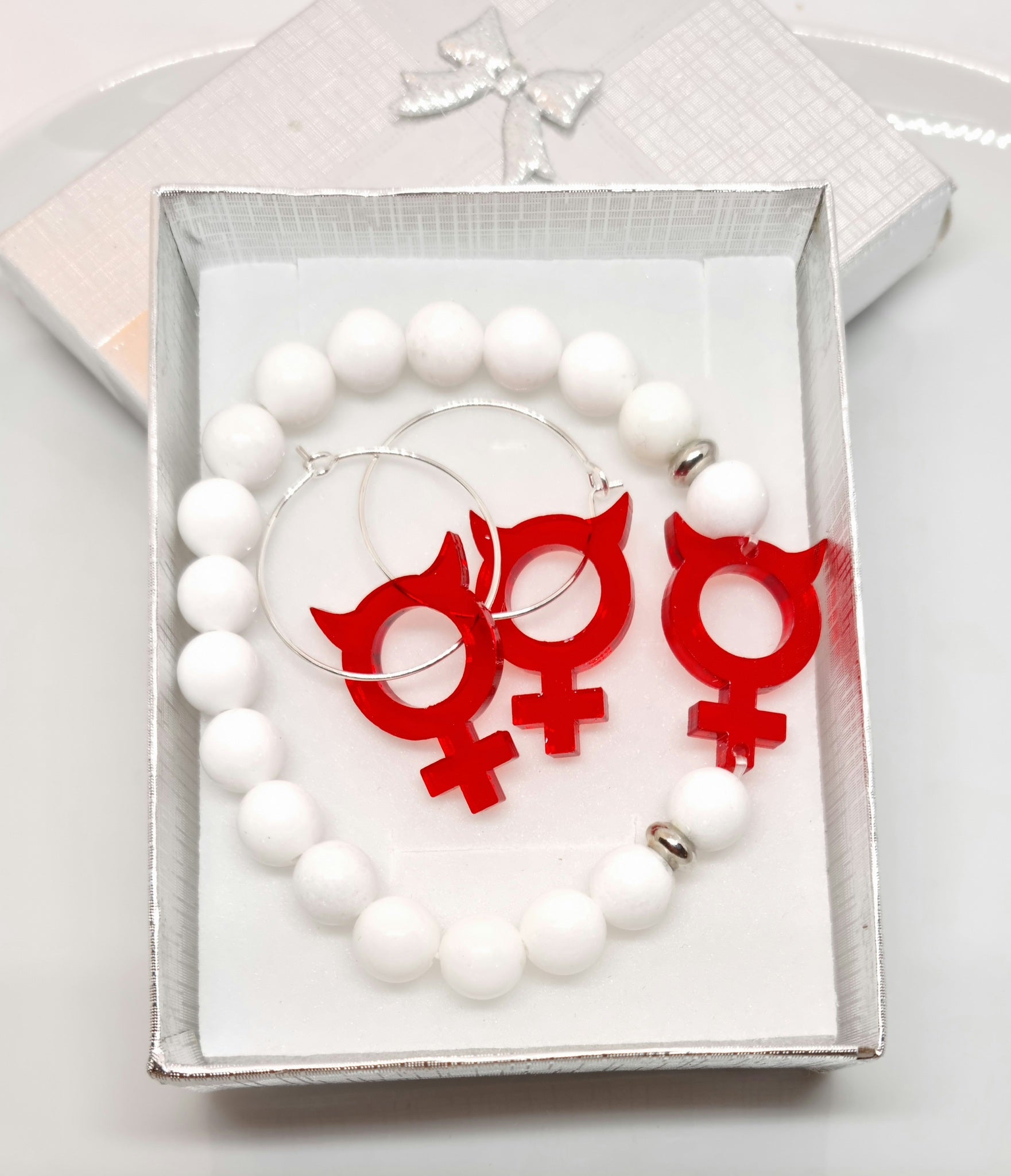 Julset Honjävel med vit Jade