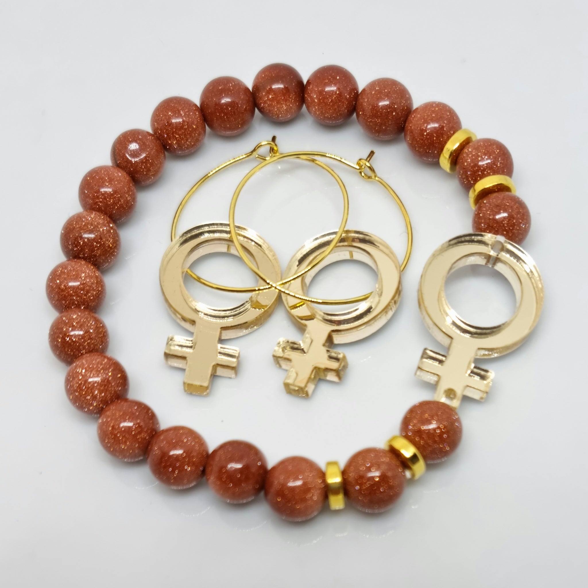 Brun Sandstone med Guldvenus