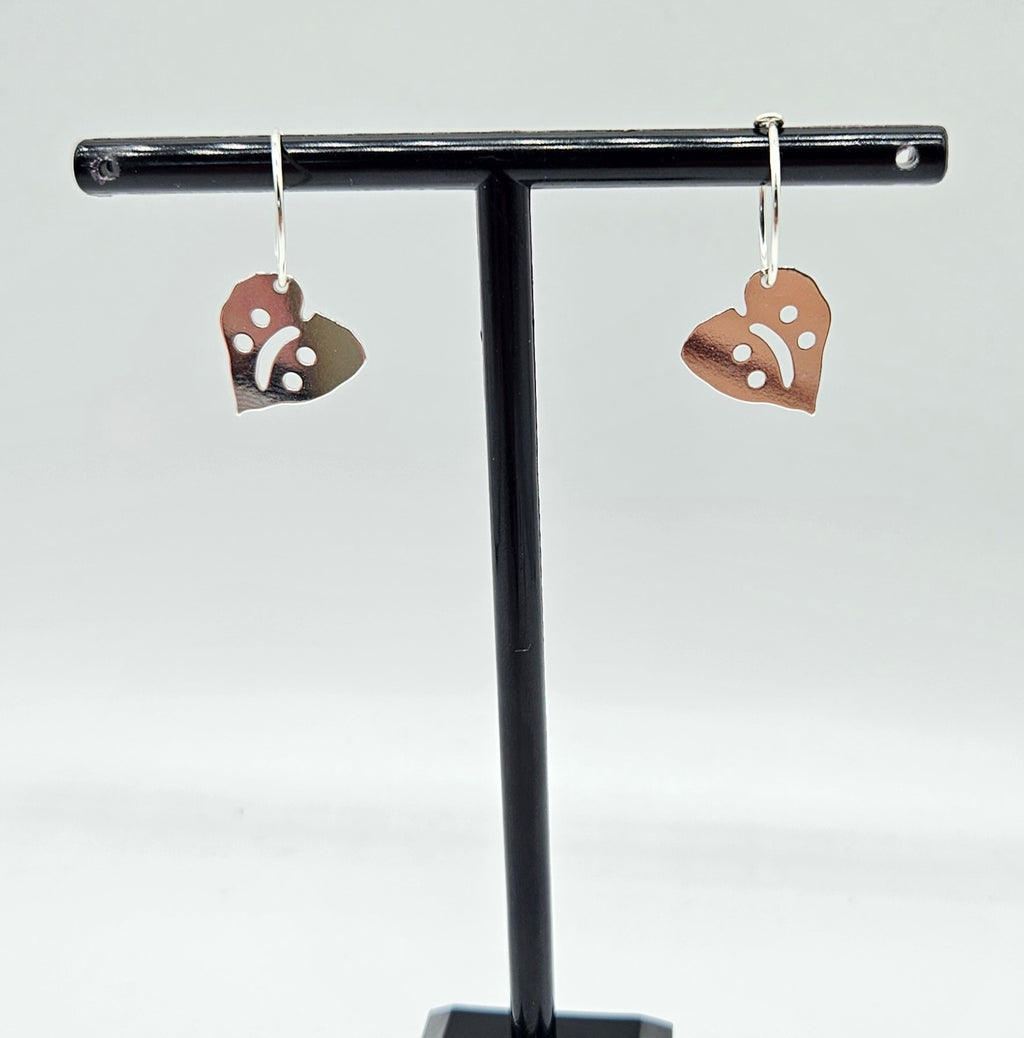 Hjärtan i creol, silver